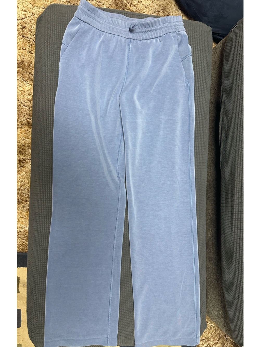 lululemon athletica Light Blue Wide-Leg Lounge Pants